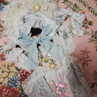 アンジェリックプリティー(Angelic Pretty)のAngelic Pretty アントワネットデコレーション セット(ひざ丈ワンピース)