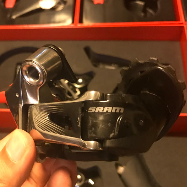 SRAM etap Wifli HRD FD未使用 redカセット付 スポーツ/アウトドアの自転車(パーツ)の商品写真