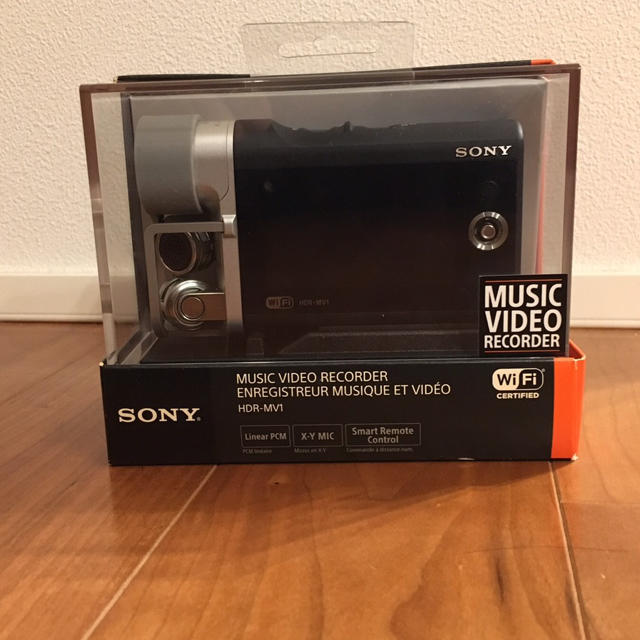 SONY(ソニー)のSONY HDR-MV1 ミュージックビデオ 美品 スマホ/家電/カメラのカメラ(ビデオカメラ)の商品写真