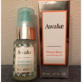 アウェイク(AWAKE)の新品未使用♡ AWAKE ファーマショット コンセントレイトオイル(美容液)