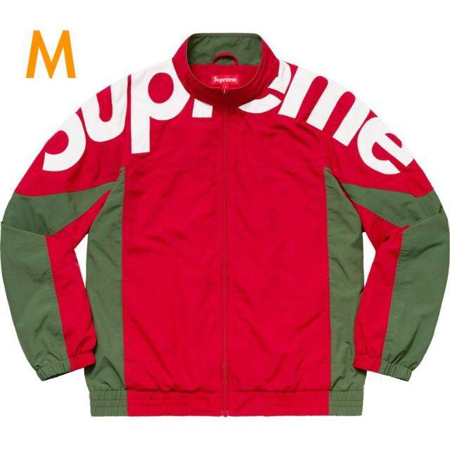 Supreme shoulder logo track jacket M