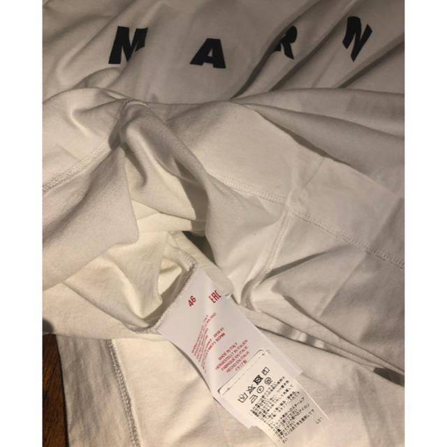 Marni(マルニ)のMarni マルニ 19SS ロゴ Tシャツ 46 美品 メンズのトップス(Tシャツ/カットソー(半袖/袖なし))の商品写真