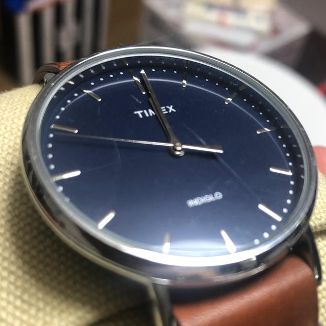 TIMEX(タイメックス)の【箱、保証書つき】TIMEX 腕時計　最終値下げ メンズの時計(腕時計(アナログ))の商品写真