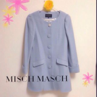 ミッシュマッシュ(MISCH MASCH)の大人気♡ノーカラーコート♡(ロングコート)