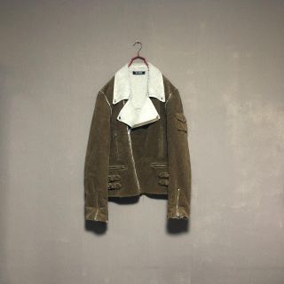 ラフシモンズ(RAF SIMONS)のraf simons コーデュロイ ライダースジャケット ライダース(ライダースジャケット)