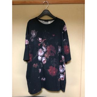 ラッドミュージシャン(LAD MUSICIAN)のLADMUSICIAN スーパービックT 花柄 赤(Tシャツ/カットソー(半袖/袖なし))