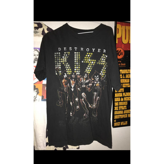 KISS vintage t-shirt(Tシャツ/カットソー(半袖/袖なし))