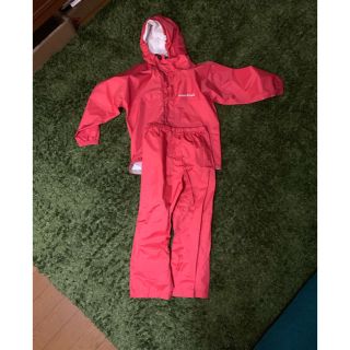 モンベル(mont bell)の【中古】モンベル 子ども雨具 クレッパーkids 120(レインコート)