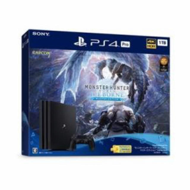 商品名PS4 Pro “モンスターハンターワールド アイスボーン マスターエディション