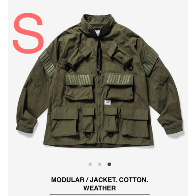 WTAPS MODULAR JACKET COTTON WEATHER M