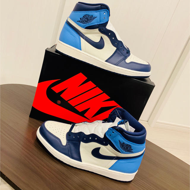 メンズAir Jordan 1  retro high og オブシディアン 国内正規