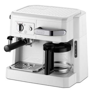 デロンギ(DeLonghi)のDeLongi コンビコーヒーメーカー ホワイト BCO410J-W(コーヒーメーカー)