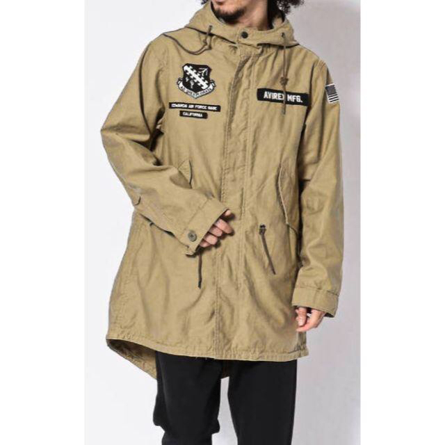 AVIREX - 《アヴィレックス》新品 パッチドカスタム シェルパーカー M