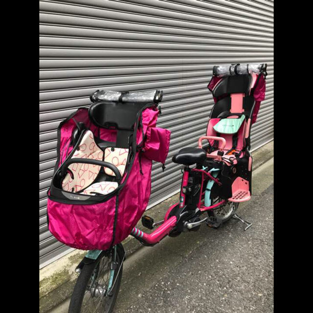 子供乗せ自転車レインカバー  後ろ用