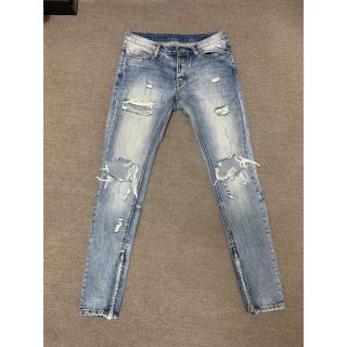 フィアオブゴッド(FEAR OF GOD)のmnml washed crash denim(デニム/ジーンズ)