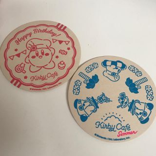 カービィカフェ限定コースター(キャラクターグッズ)