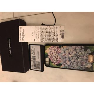 ドルチェアンドガッバーナ(DOLCE&GABBANA)の正規☆ドルガバ紫陽花iPhoneケース(iPhoneケース)