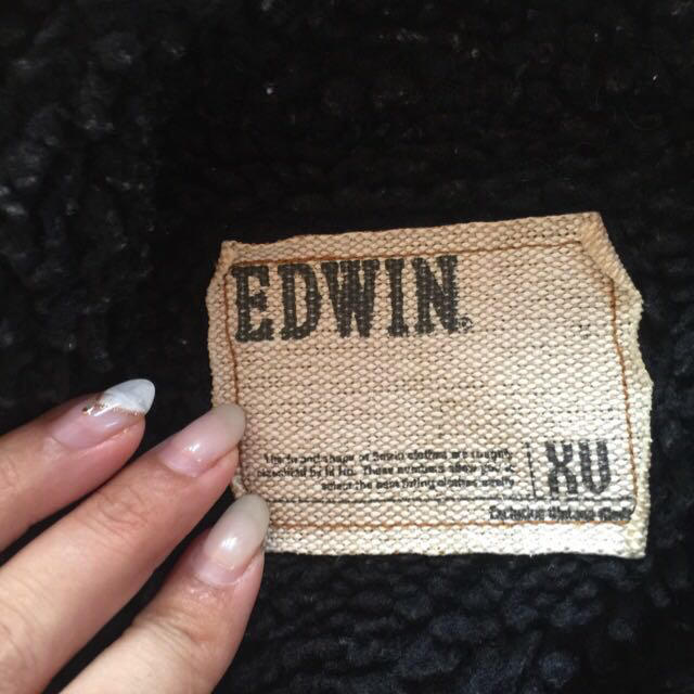 EDWIN(エドウィン)の【EDWIN】ボアジャケット 110 キッズ/ベビー/マタニティのキッズ服男の子用(90cm~)(ジャケット/上着)の商品写真