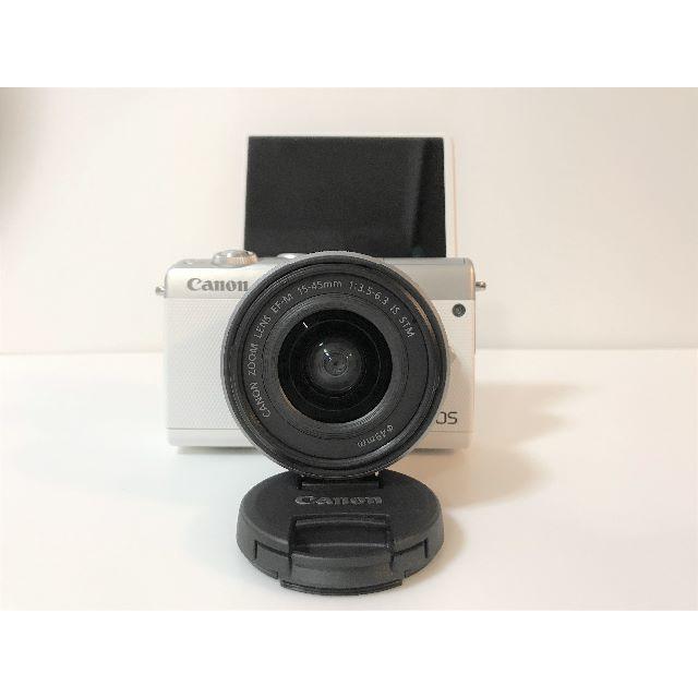 新品 キャノン Canon EOS M100 レンズキット ホワイト 1
