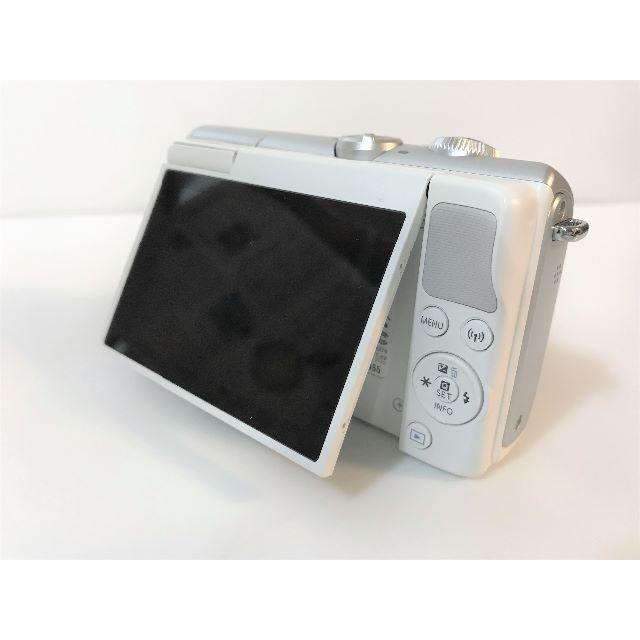 新品 キャノン Canon EOS M100 レンズキット ホワイト 2
