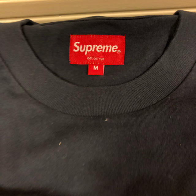 Supreme(シュプリーム)のSupreme Gold Bars Tee Navy Mサイズ ネイビー メンズのトップス(Tシャツ/カットソー(半袖/袖なし))の商品写真