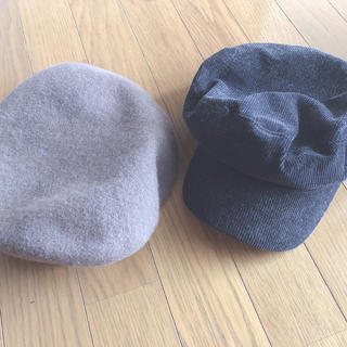 シマムラ(しまむら)のベレー帽 キャスケット セット しまむら(ハンチング/ベレー帽)