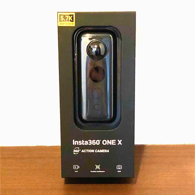 新品保証付 Insta360 one x 5.7K 超高画質動画 手ブレ補正機能