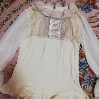 アンジェリックプリティー(Angelic Pretty)のAngelic Pretty カットソー アイボリー(カットソー(長袖/七分))