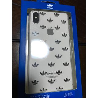 アディダス(adidas)の🎄300円OFF🎄【iPhone XS MAX】adidas クリアケース(iPhoneケース)