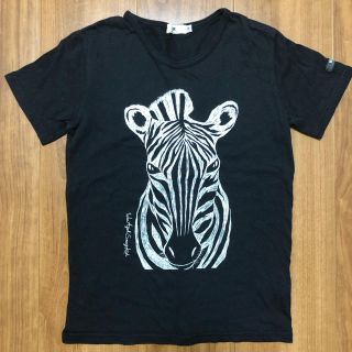 ワスク(WASK)のWASK¨̮♡︎シマウマプリントが可愛いTシャツ140(その他)