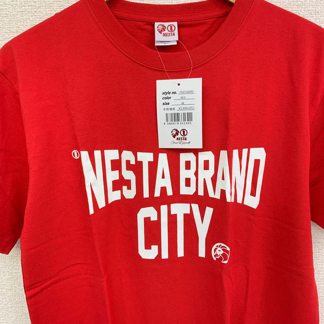 IRIE LIFE(アイリーライフ)の◆新品未使用◆NESTA BRAND Tシャツ 「NB city」 赤 Mサイズ メンズのトップス(Tシャツ/カットソー(半袖/袖なし))の商品写真