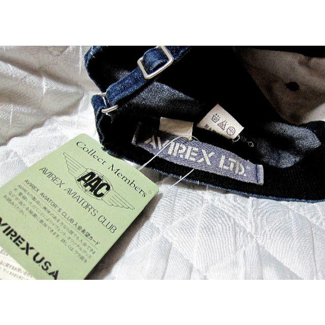 AVIREX(アヴィレックス)の90's アビレックス オールド ベースボール キャップ メンズの帽子(キャップ)の商品写真