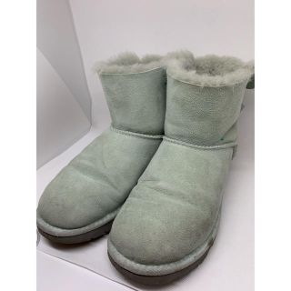 アグ(UGG)のUGG ショート ムートンブーツ ブルー【23〜23.5cm】(ブーツ)