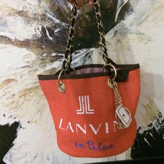 ランバンオンブルー(LANVIN en Bleu)のランバントート秋カラー(トートバッグ)