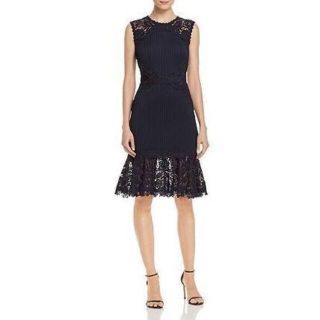 タダシショウジ(TADASHI SHOJI)の2018新品 XS タダシショージ ワンピース ドレス(ひざ丈ワンピース)