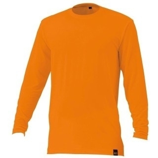 ゼット(ZETT)の野球　アンダーシャツ　160  長袖　オレンジ　新品　　(ウェア)