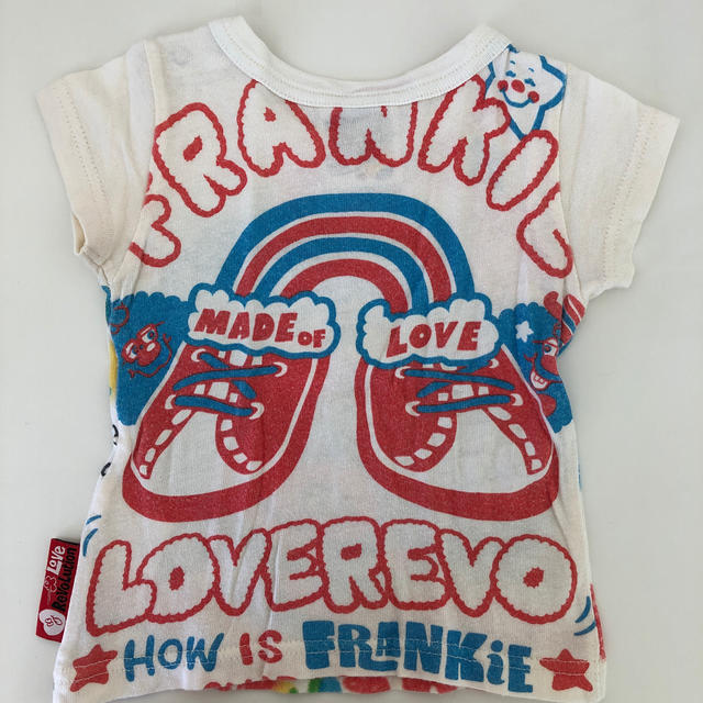 LOVE REVOLUTION(ラブレボリューション)の【LOVE REVOLUTION 】半袖シャツ キッズ/ベビー/マタニティのベビー服(~85cm)(Ｔシャツ)の商品写真