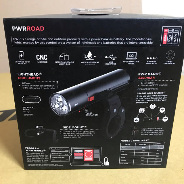 knog pwr road スポーツ/アウトドアの自転車(パーツ)の商品写真