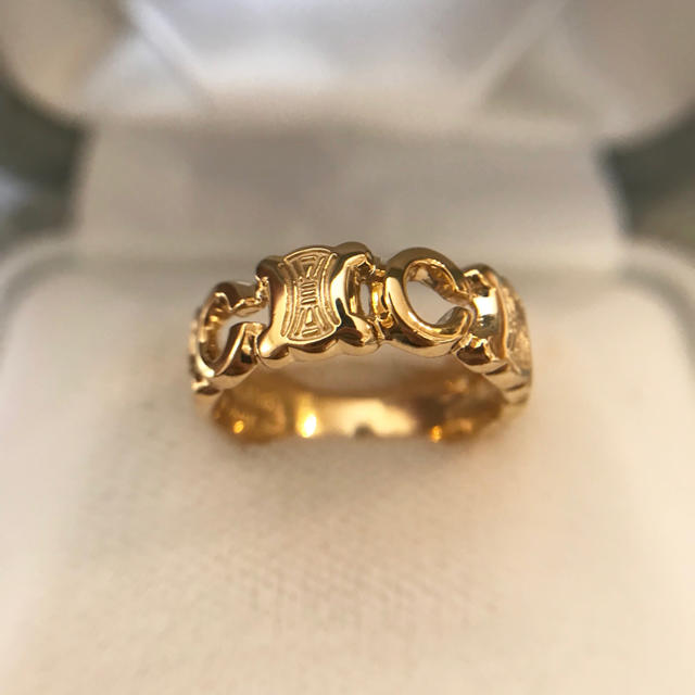 celine(セリーヌ)のk18 セリーヌ 指輪 リング 18金 貴金属 ブランド レディースのアクセサリー(リング(指輪))の商品写真