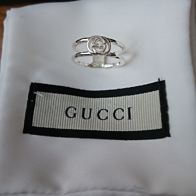 Gucci(グッチ)の新品本物[グッチ] GUCCI リング 298036-J8400 日本サイズ9号 レディースのアクセサリー(リング(指輪))の商品写真