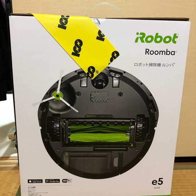 iRobot(アイロボット)のiRobot アイロボット ルンバe5 ロボット掃除機 e515060 新品 スマホ/家電/カメラの生活家電(掃除機)の商品写真