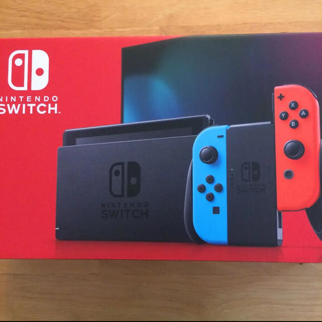 新型 Nintendo Switch Joy-Con ネオンブルー/ネオンレッド