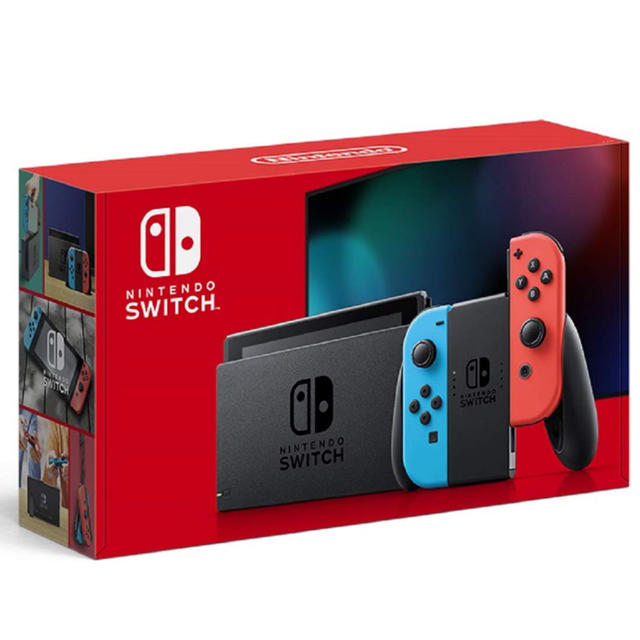 新型 Nintendo Switch Joy-Con ネオンブルー/ネオンレッド