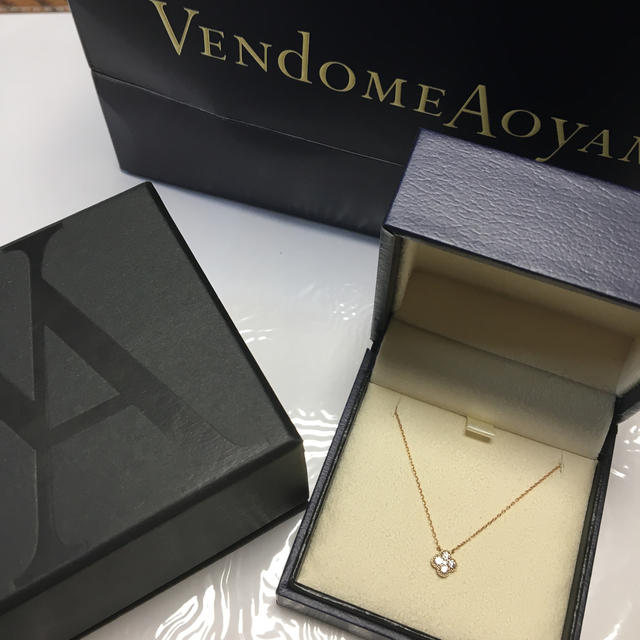 送込◎VendomeAoyama.ダイヤモンドネックレスレディース