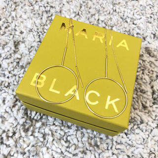 ユナイテッドアローズ(UNITED ARROWS)の【あーや様専用】MARIA  BLACK マリアブラック ピアス 両耳 ゴールド(ピアス(両耳用))