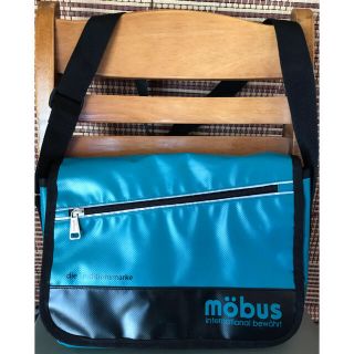 モーブス(mobus)の美品❣️mobus モーブス  ショルダーバッグ ブルーグリーン くりゆき様専用(ショルダーバッグ)