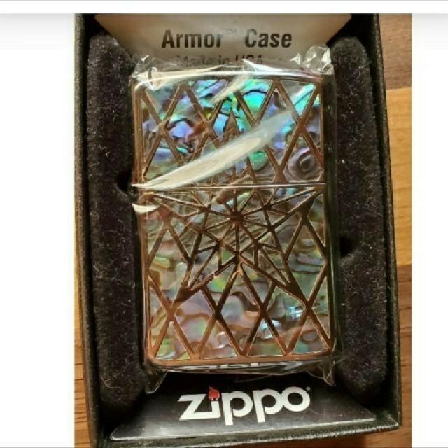 ZIPPO(ジッポー)の螺鈿 ジッポ ZIPPO社 純正 ジッポオイルライター Made in USA メンズのファッション小物(タバコグッズ)の商品写真