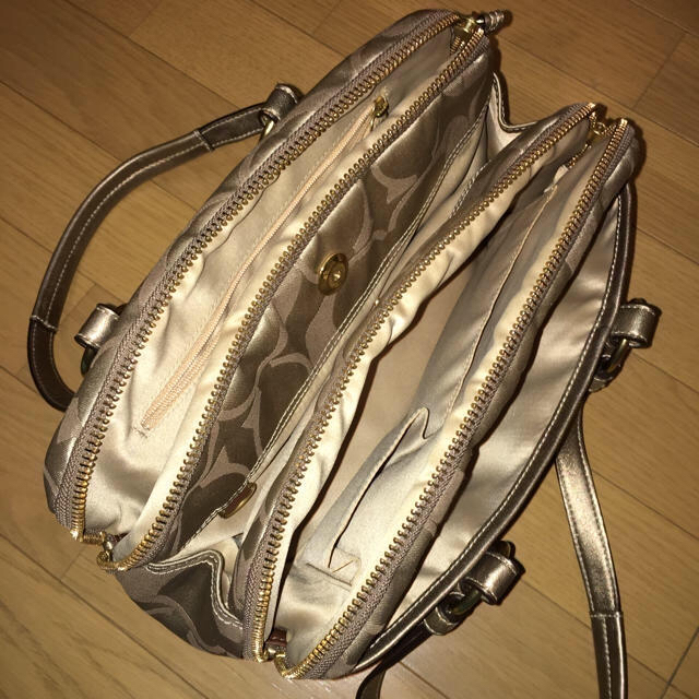 coach コーチ ハンドバッグ ゴールド 正規品