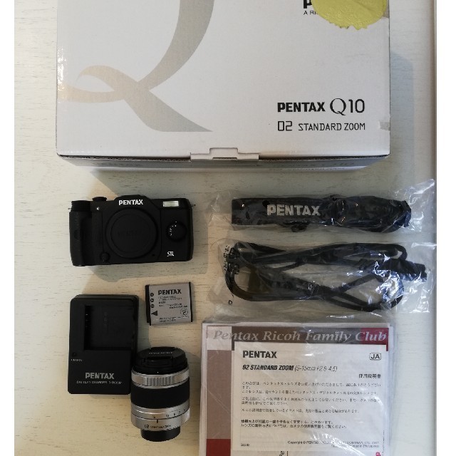 PENTAX(ペンタックス)の【visionob様専用】PENTAX Q10（本体＋レンズ02 ） スマホ/家電/カメラのカメラ(デジタル一眼)の商品写真