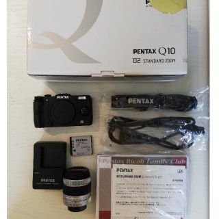 ペンタックス(PENTAX)の【visionob様専用】PENTAX Q10（本体＋レンズ02 ）(デジタル一眼)